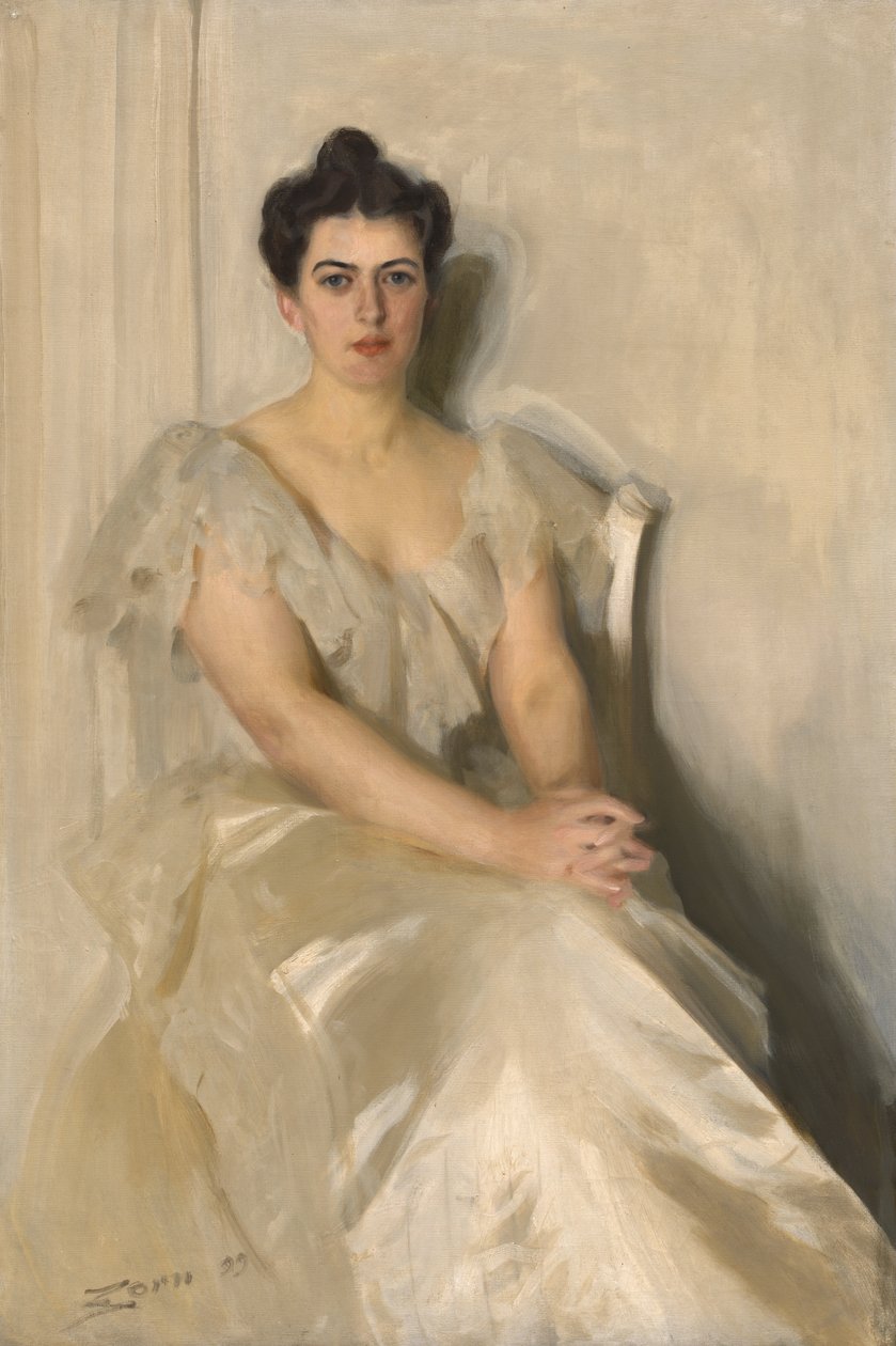 Frances Folsom Cleveland, 1899. tekijältä Anders Leonard Zorn
