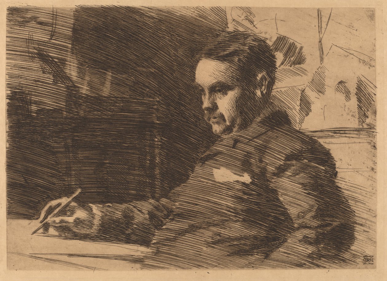 Lakimies Wade, 1890. tekijältä Anders Leonard Zorn