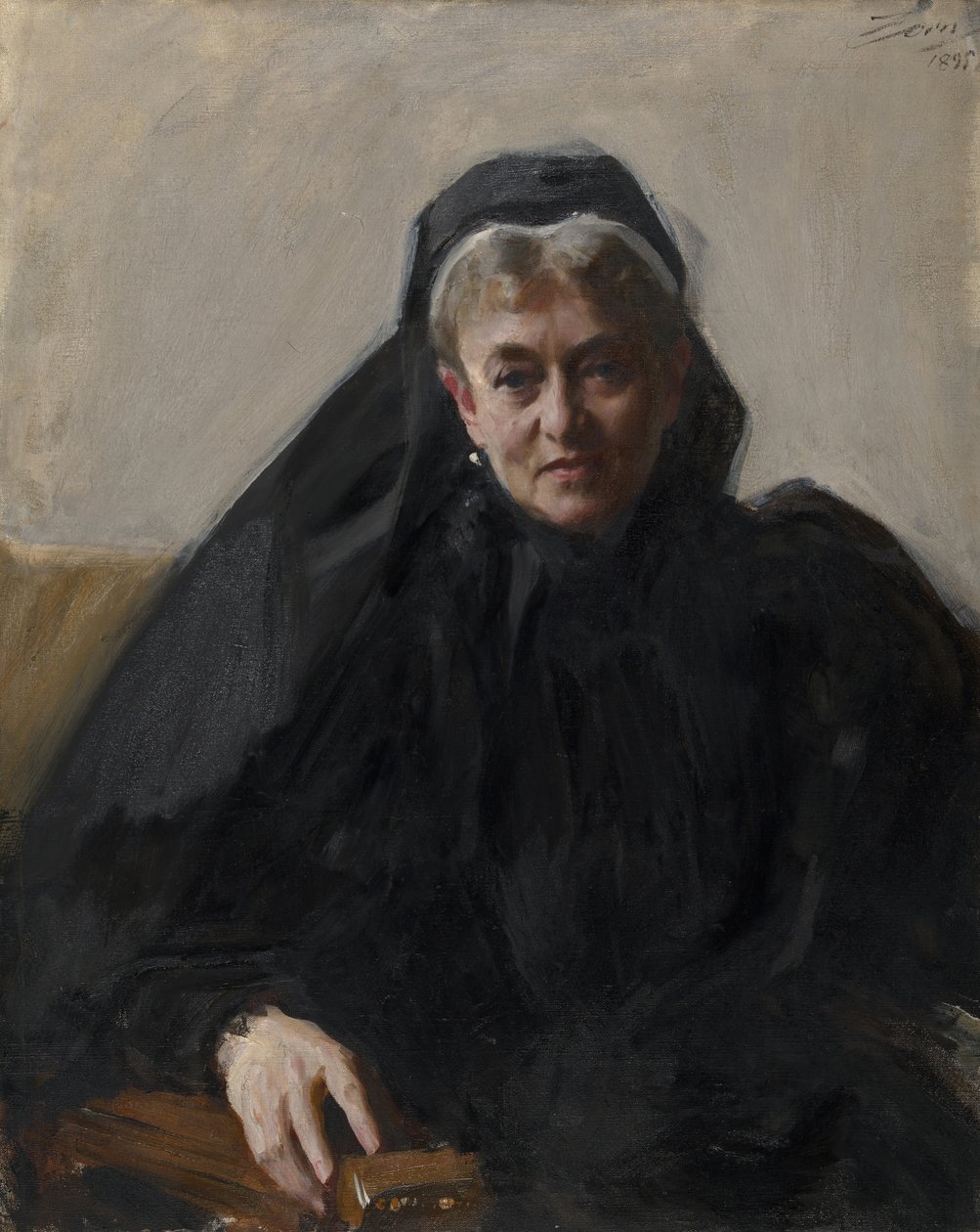 Maria Sheldon Scammon, 1895. tekijältä Anders Leonard Zorn