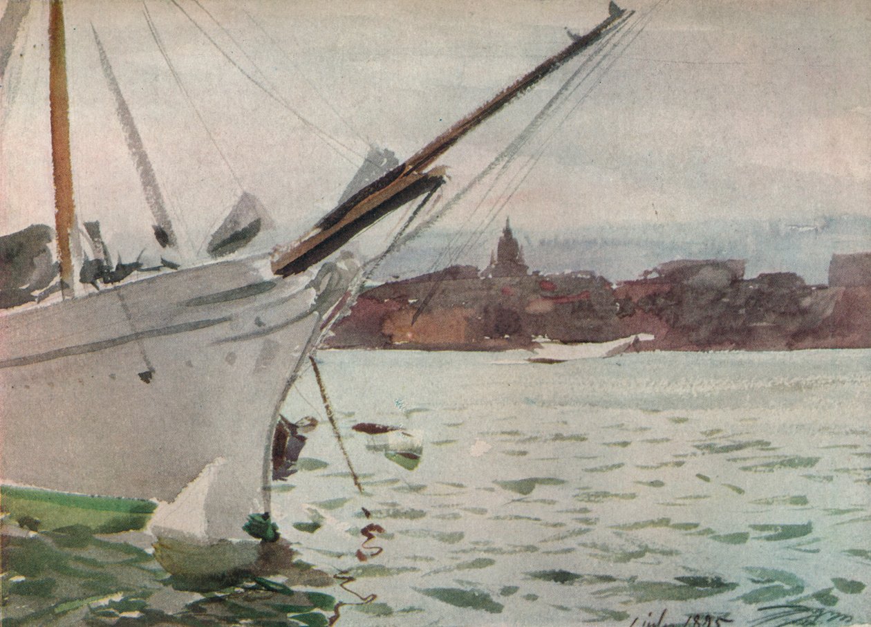 Tukholma, 1895. tekijältä Anders Leonard Zorn