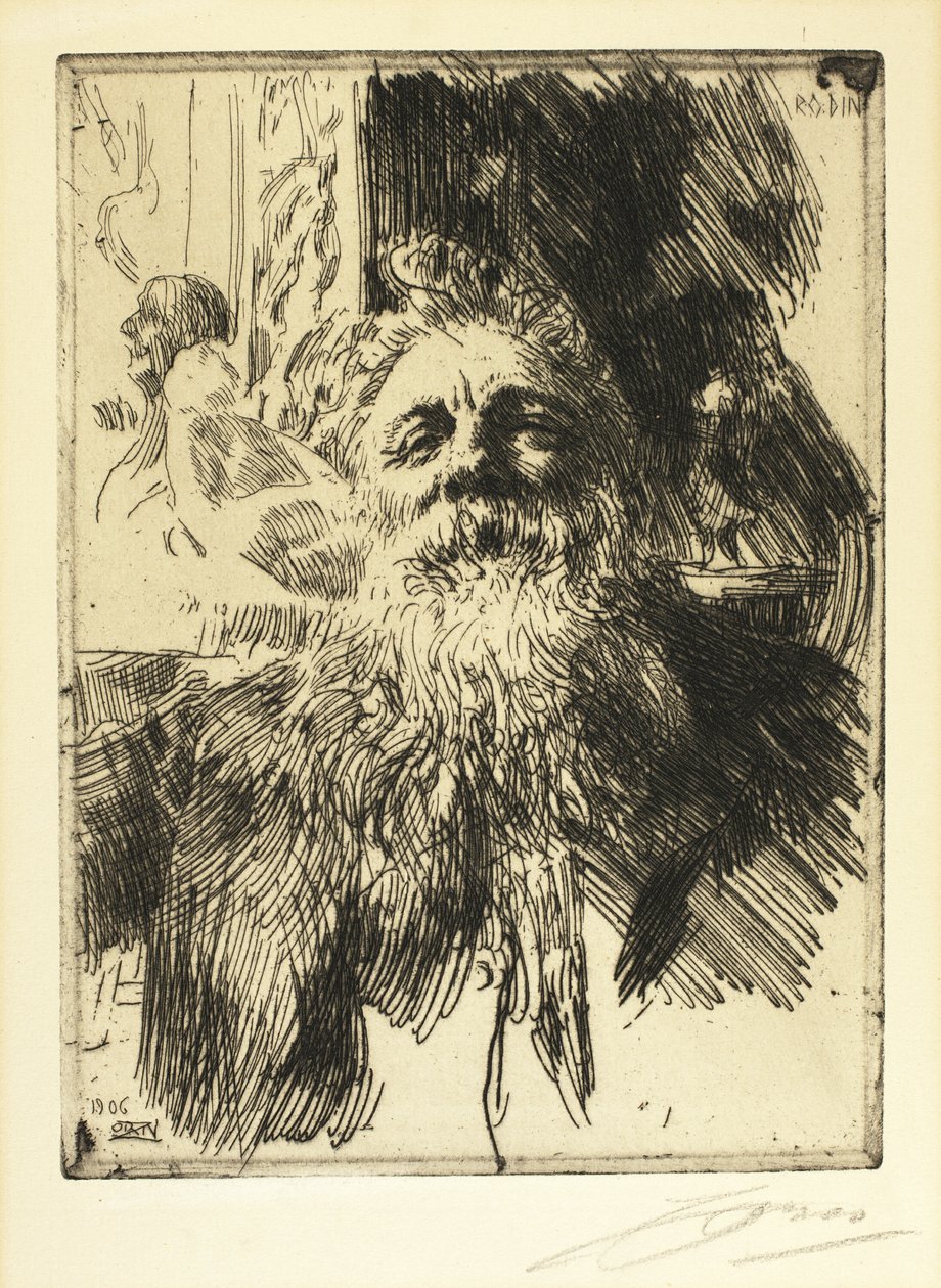 Auguste Rodin tekijältä Anders Leonard Zorn