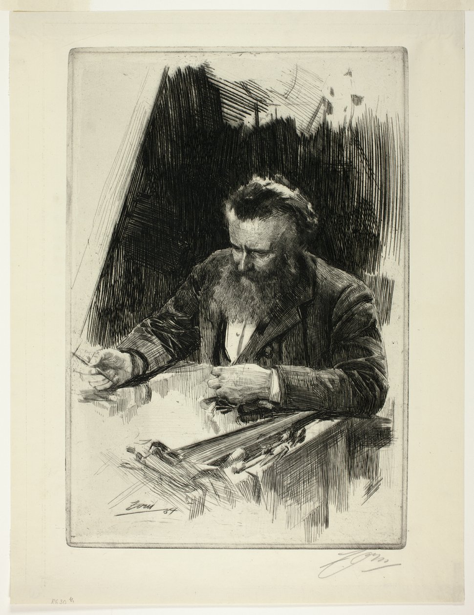 Axel Herman Haig III tekijältä Anders Leonard Zorn