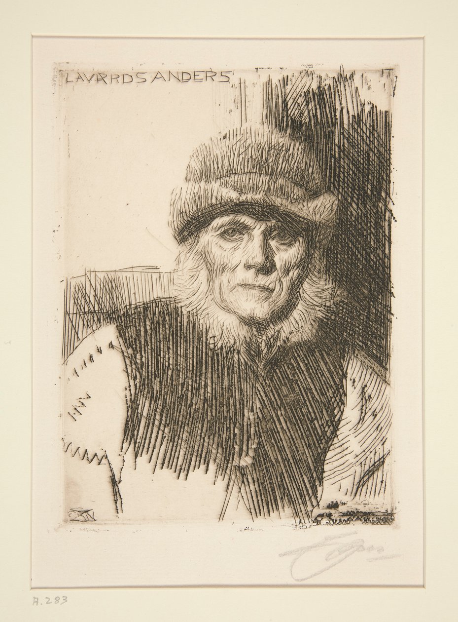 Dalecarlian talonpoika tekijältä Anders Leonard Zorn