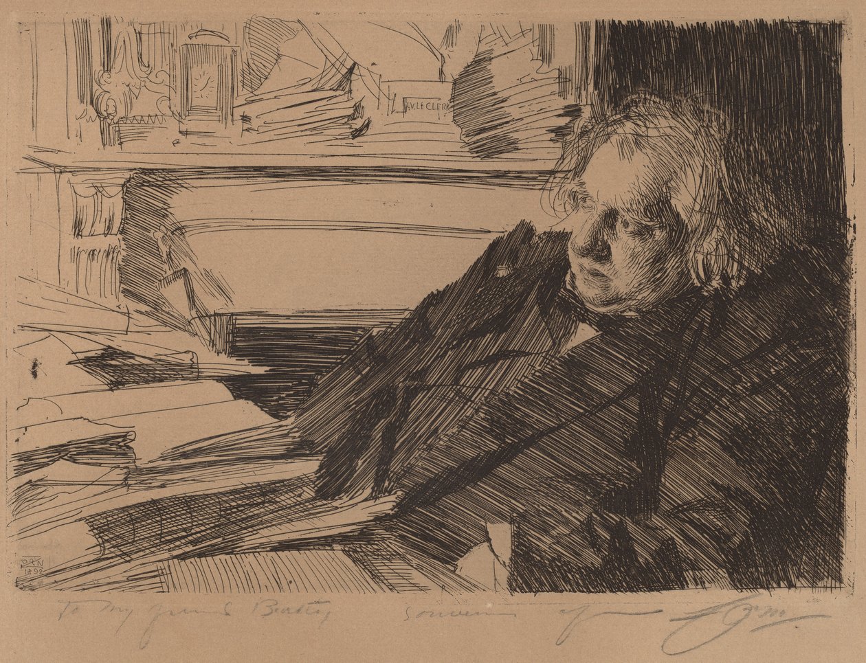 Ernest Renanfinnish tekijältä Anders Leonard Zorn