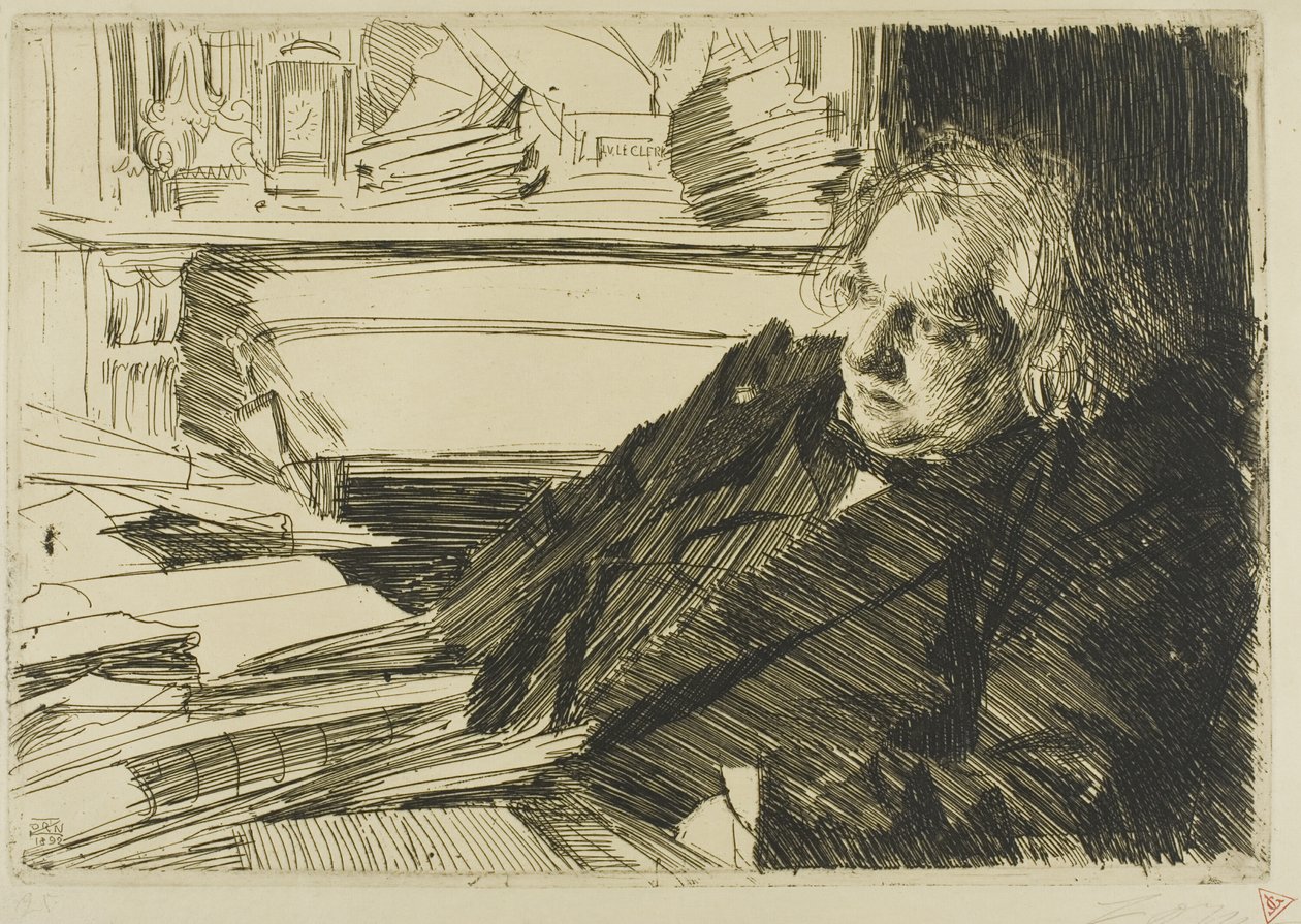 Ernest Renan tekijältä Anders Leonard Zorn