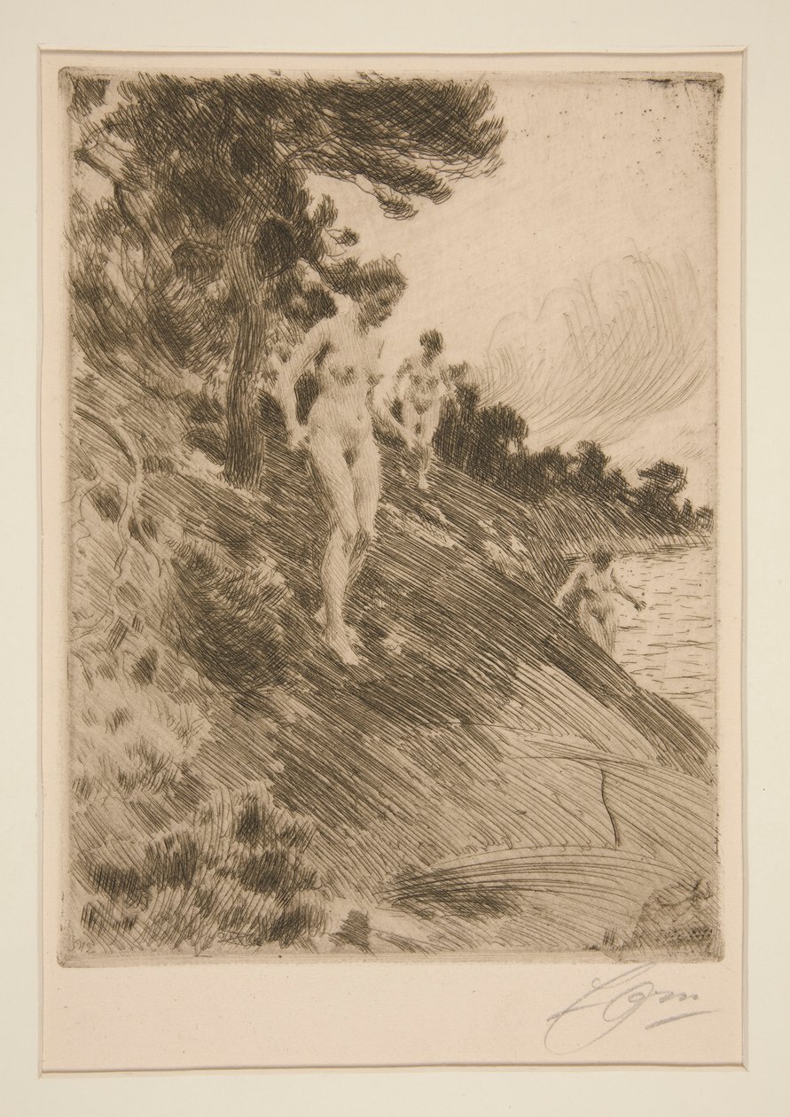 peloissaan tekijältä Anders Leonard Zorn