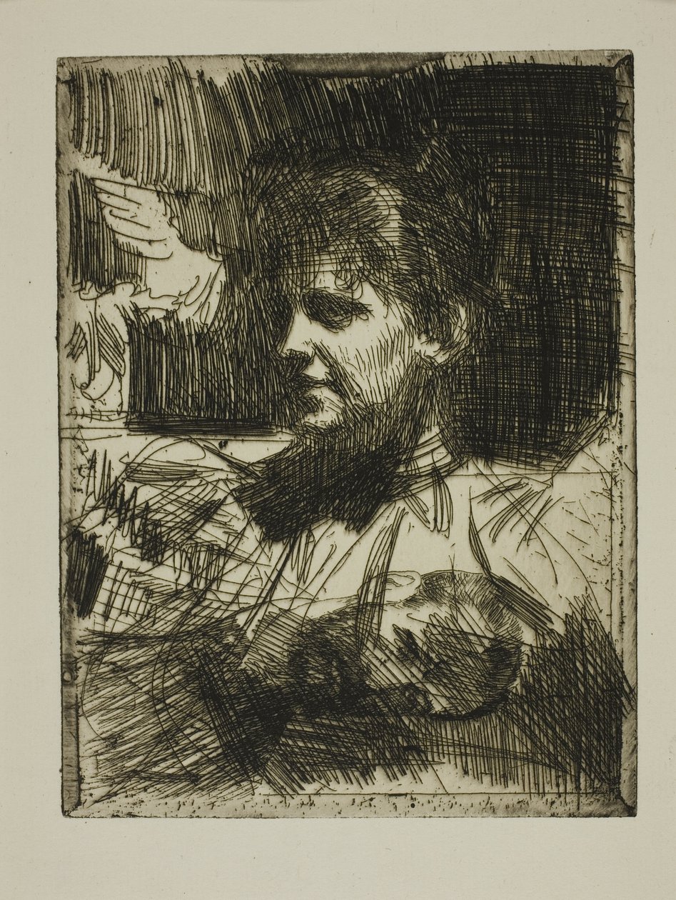 Gerda Hagborg I ("Olla hyvä") tekijältä Anders Leonard Zorn