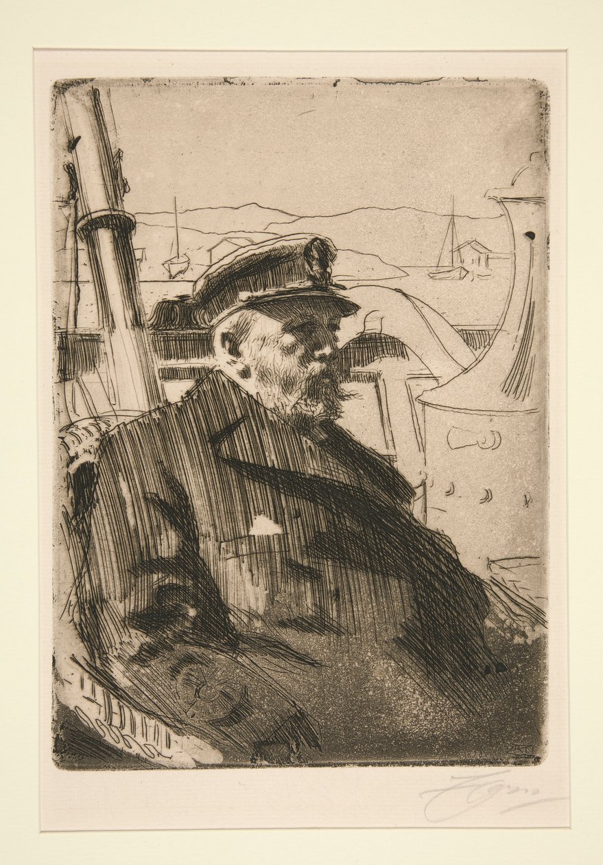 Kuningas Oscar II tekijältä Anders Leonard Zorn