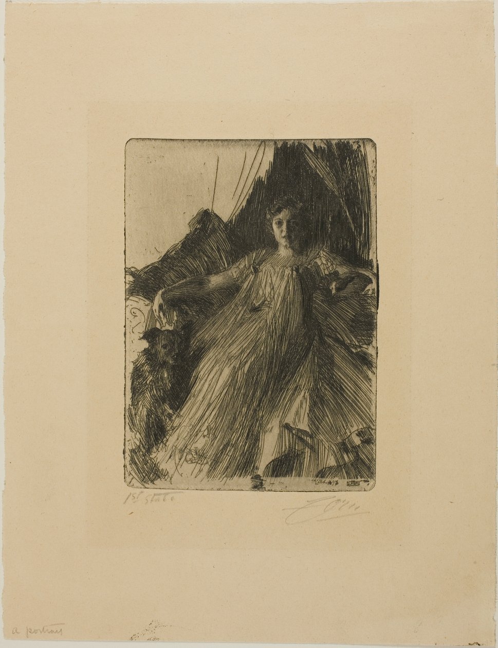 Maud Cassel (rouva Ashley) tekijältä Anders Leonard Zorn
