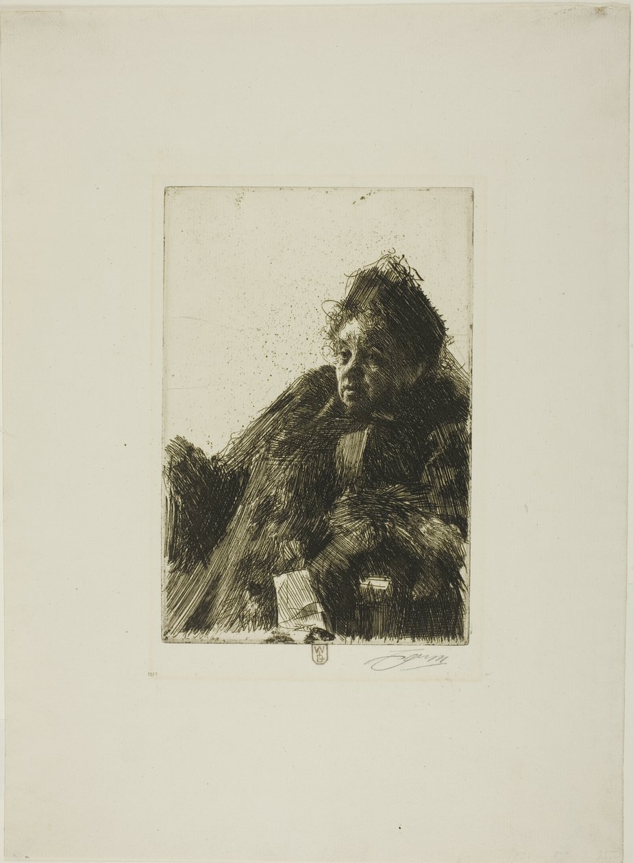 Rouva Simon II tekijältä Anders Leonard Zorn