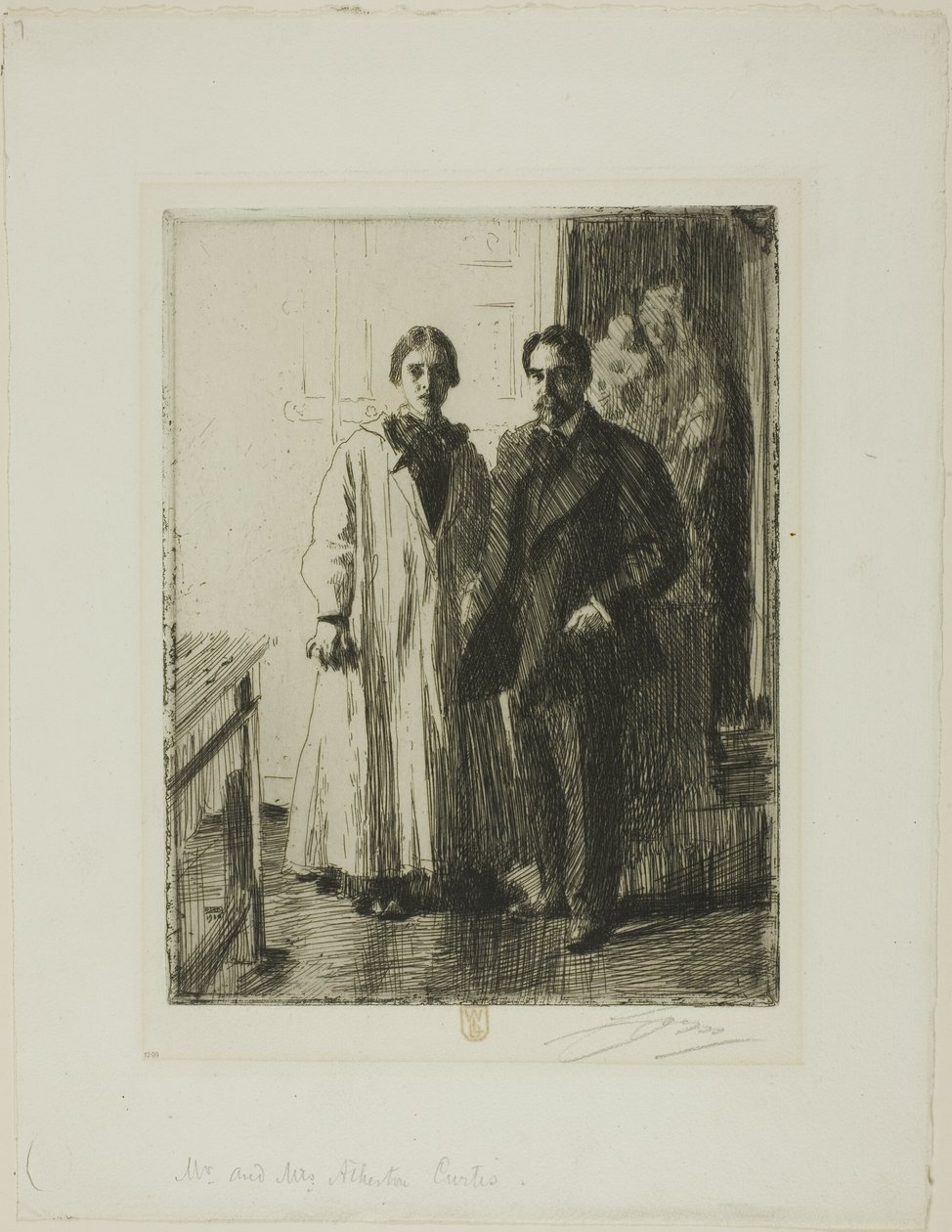 Herra ja rouva Atherton Curtis tekijältä Anders Leonard Zorn