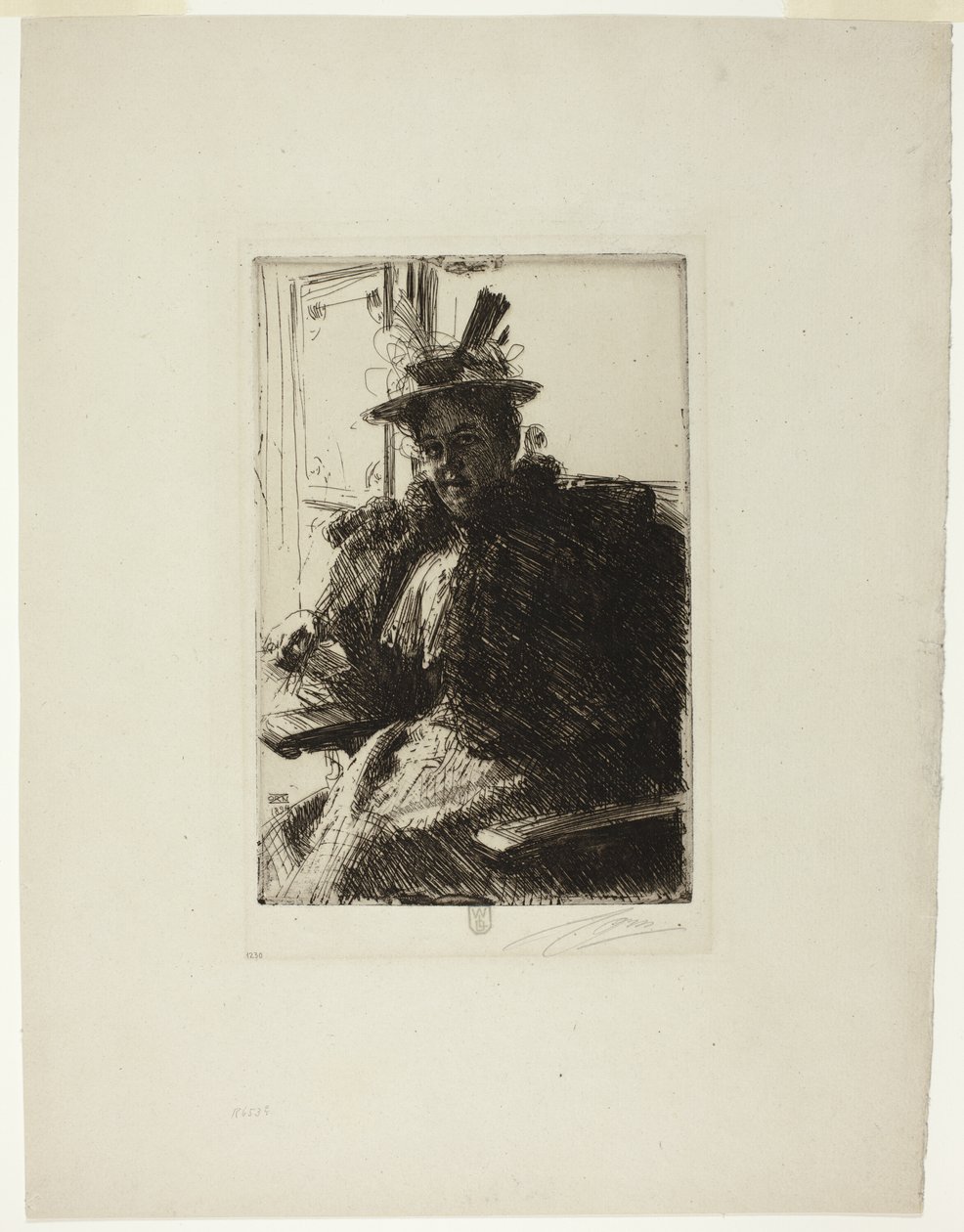 Rouva Armor tekijältä Anders Leonard Zorn