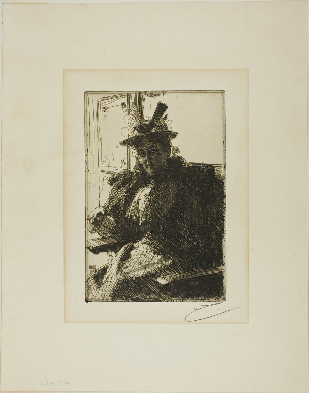 Rouva Armor tekijältä Anders Leonard Zorn