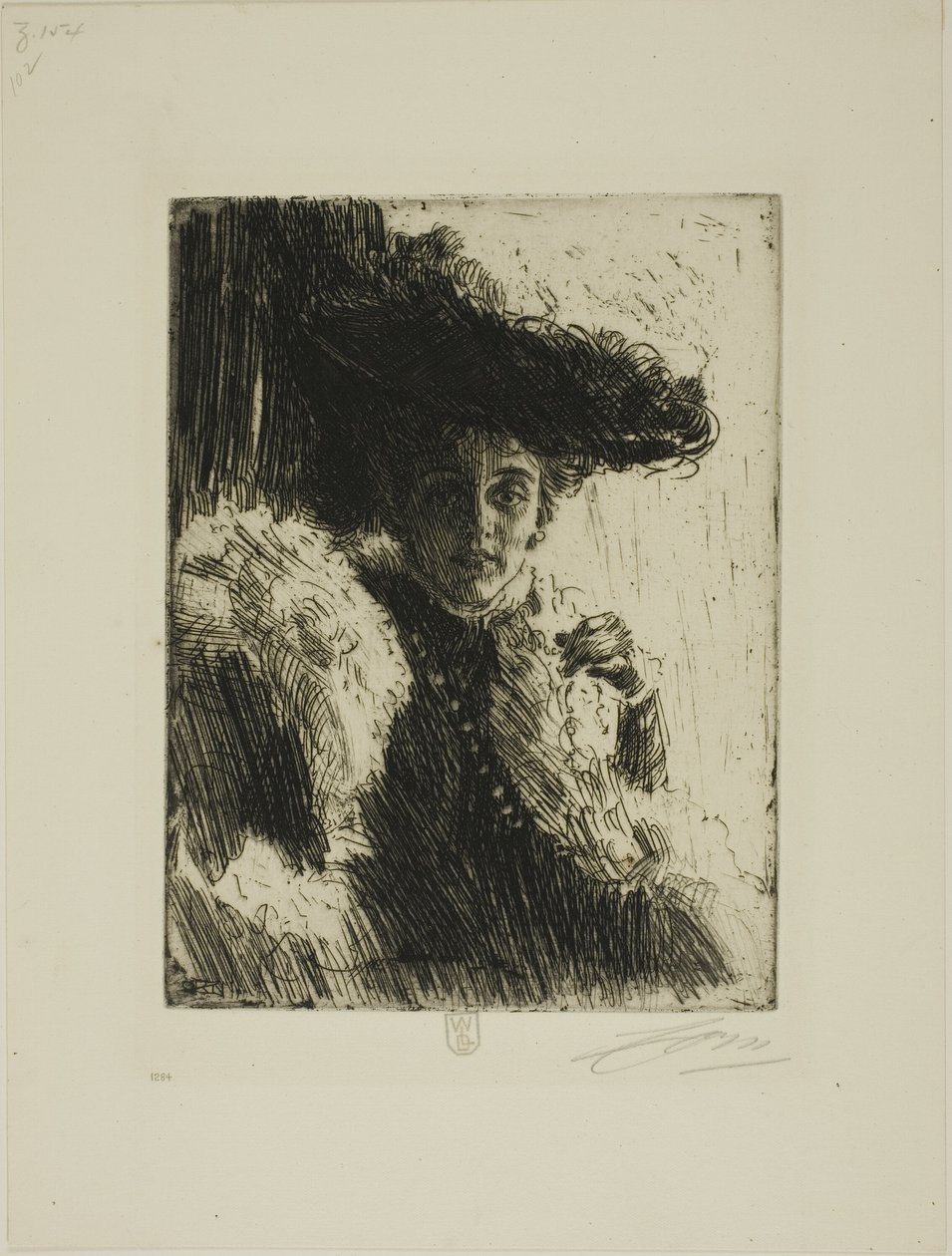Rouva Kip tekijältä Anders Leonard Zorn
