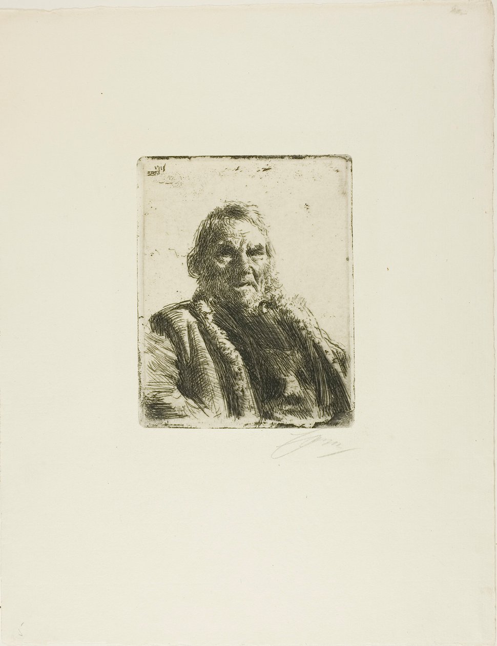 Vanha sotilas ("Prinssi") tekijältä Anders Leonard Zorn