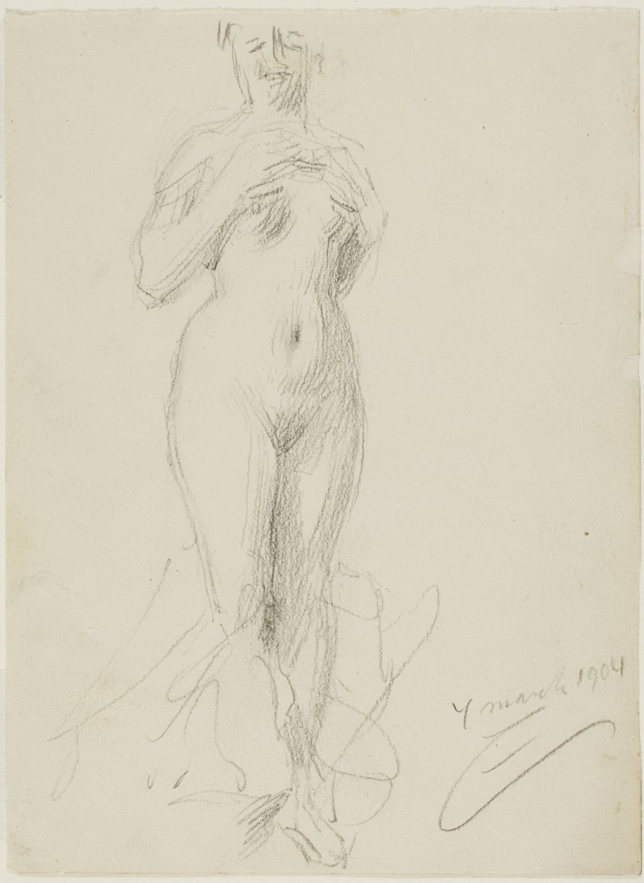 Pysyvä nainen alaston tekijältä Anders Leonard Zorn