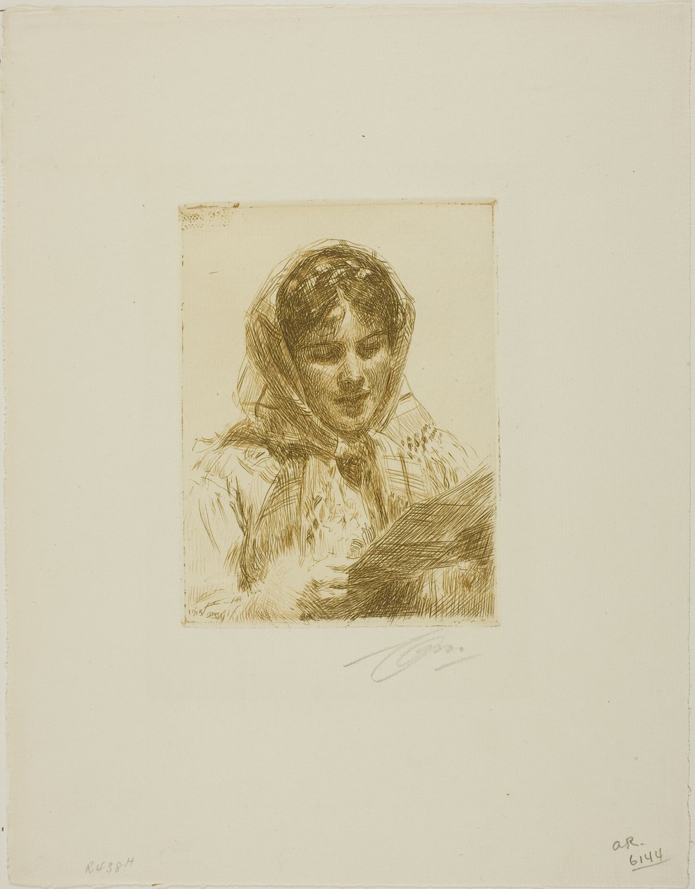 Kirje tekijältä Anders Leonard Zorn