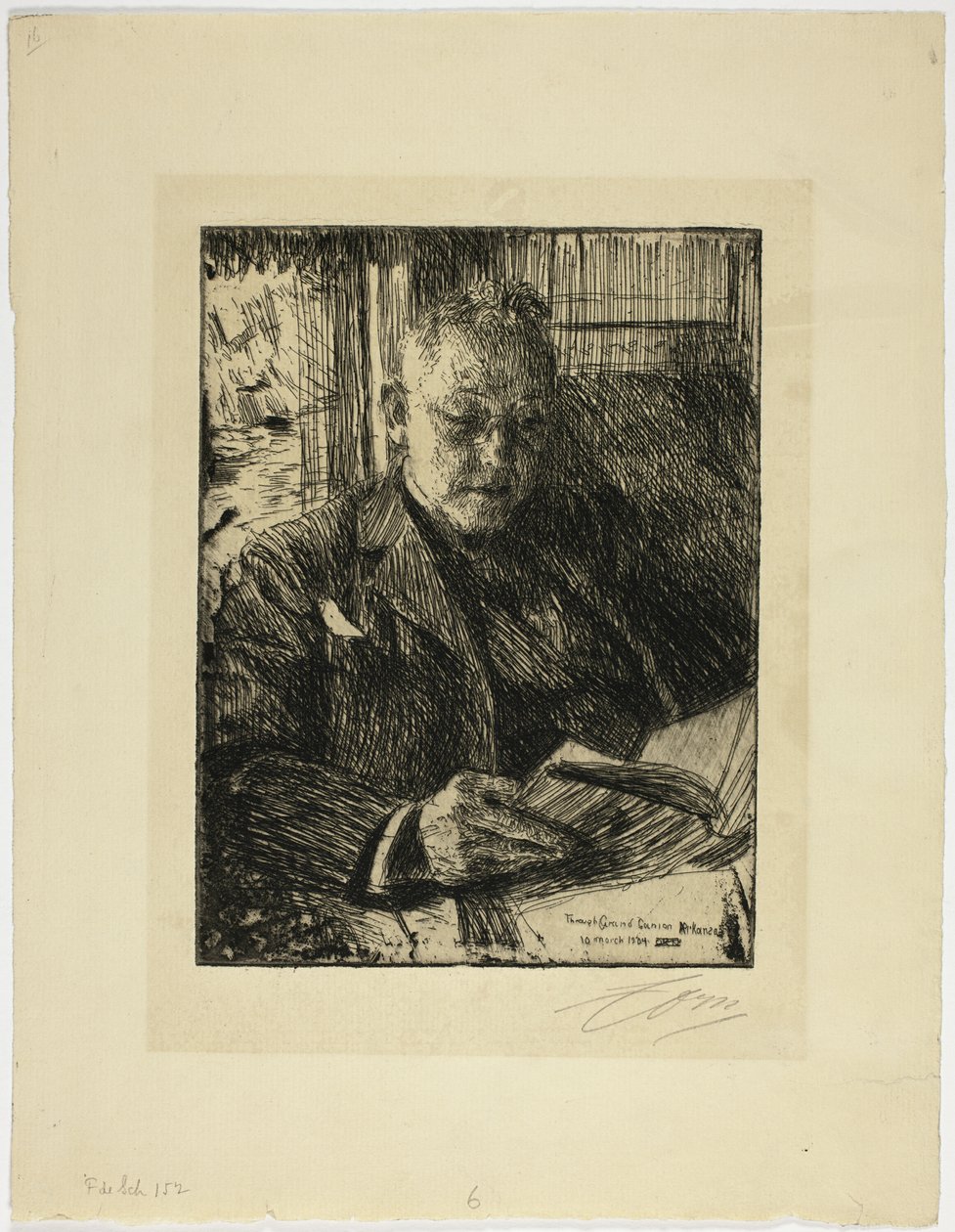 Matkakumppani (Mr. Ch. Deering) tekijältä Anders Leonard Zorn