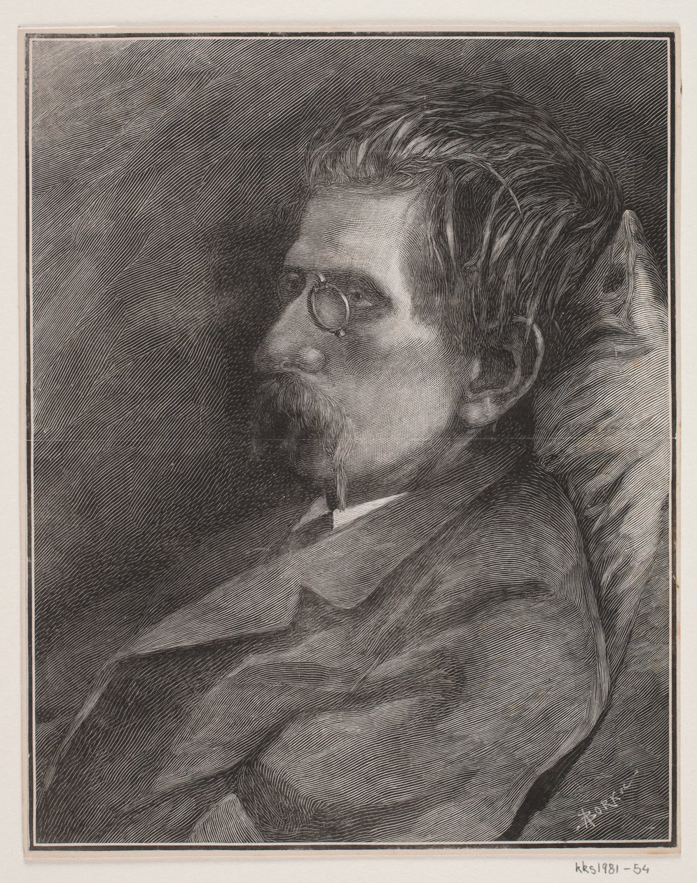 Muotokuva J.P. Jacobsen tekijältä André Bork