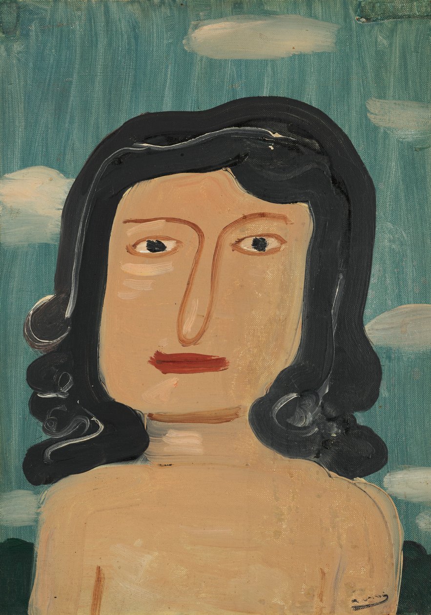 Brunette nainen tekijältä Andre Derain
