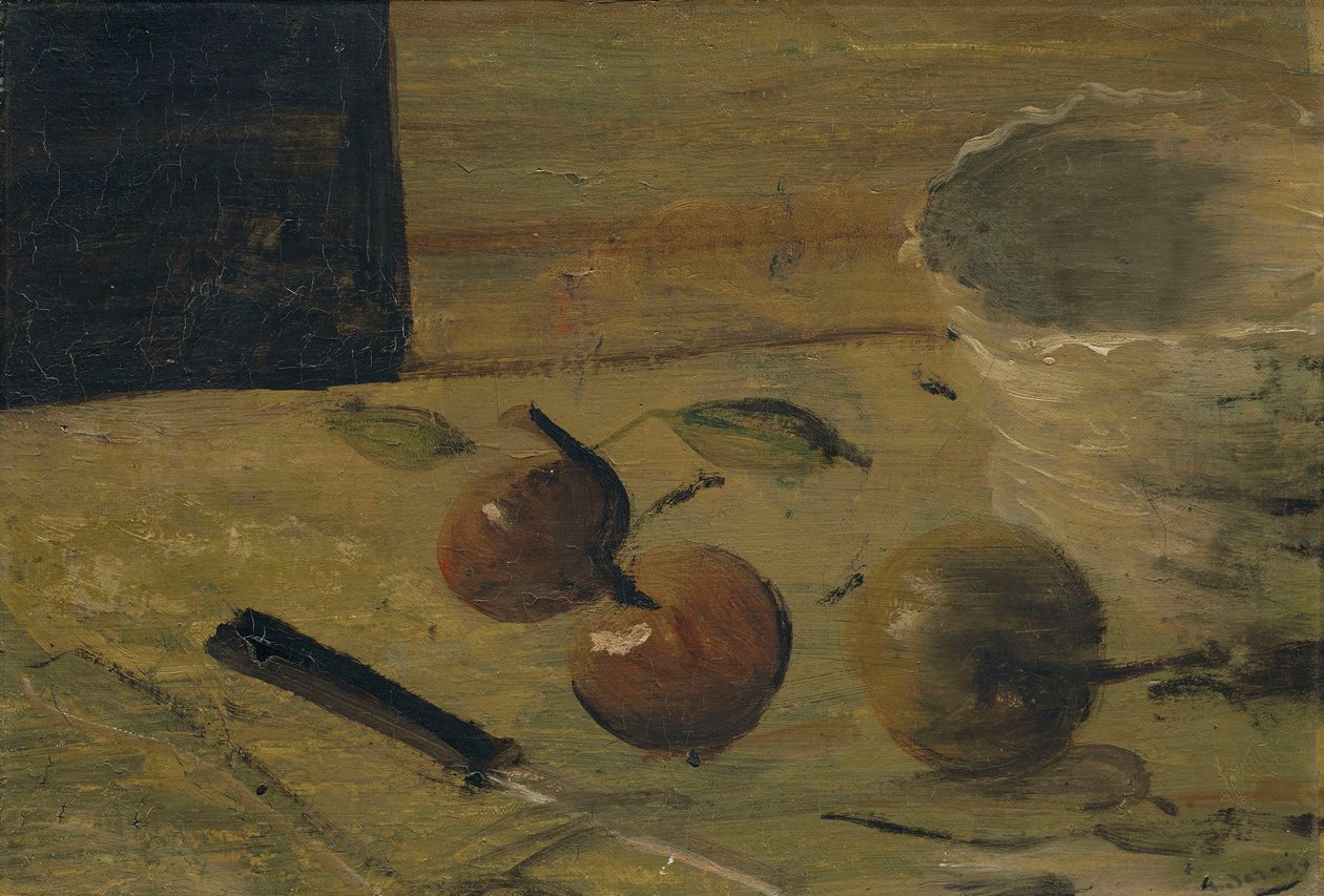 Hedelmät ja ruokailuvälineet tekijältä Andre Derain