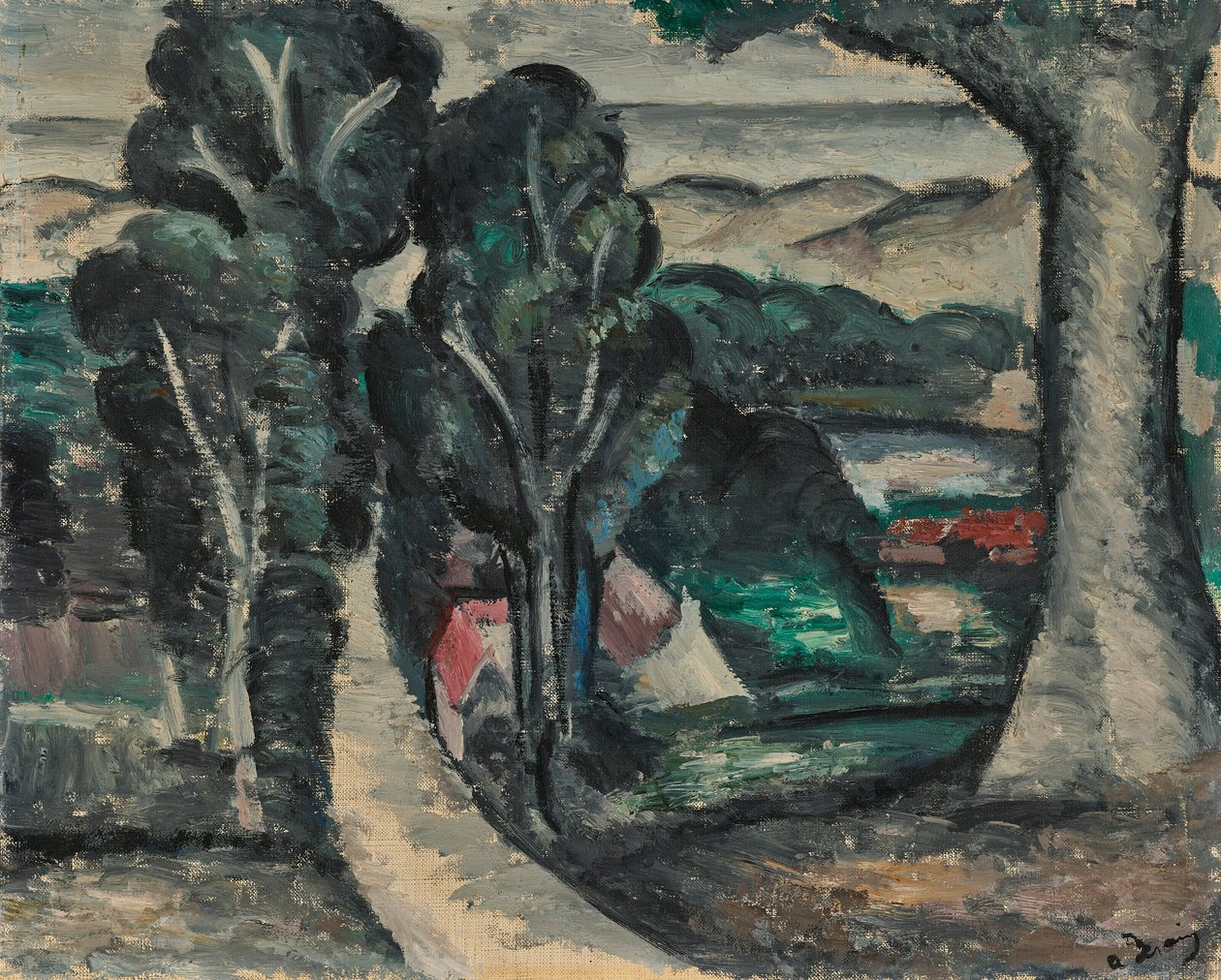Camiersin maisema (Pas-de-Calais) tekijältä Andre Derain