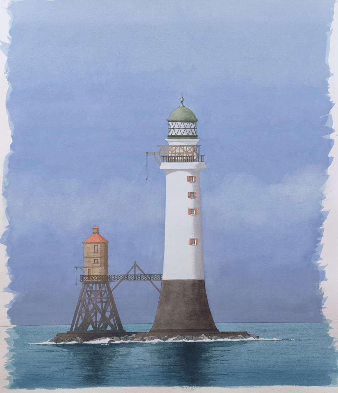 Bell Rock Light, Arbroath, Skotlanti tekijältä Andras Kaldor