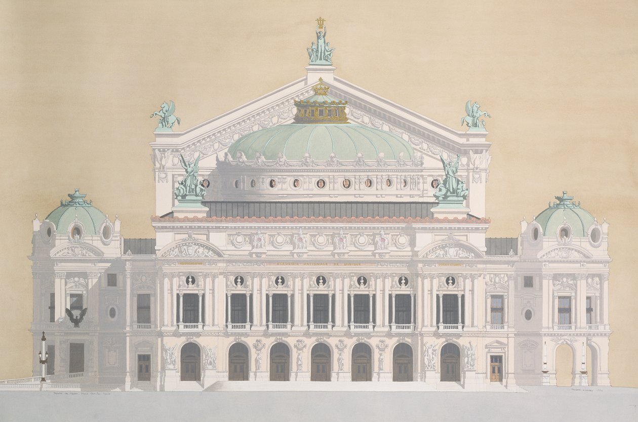 Opera Garnier, Pariisi, Ranska tekijältä Andras Kaldor