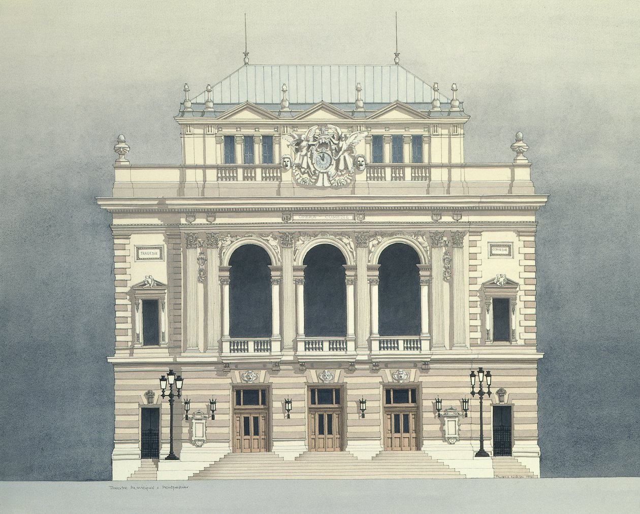 Opera Montpellier, Ranska tekijältä Andras Kaldor