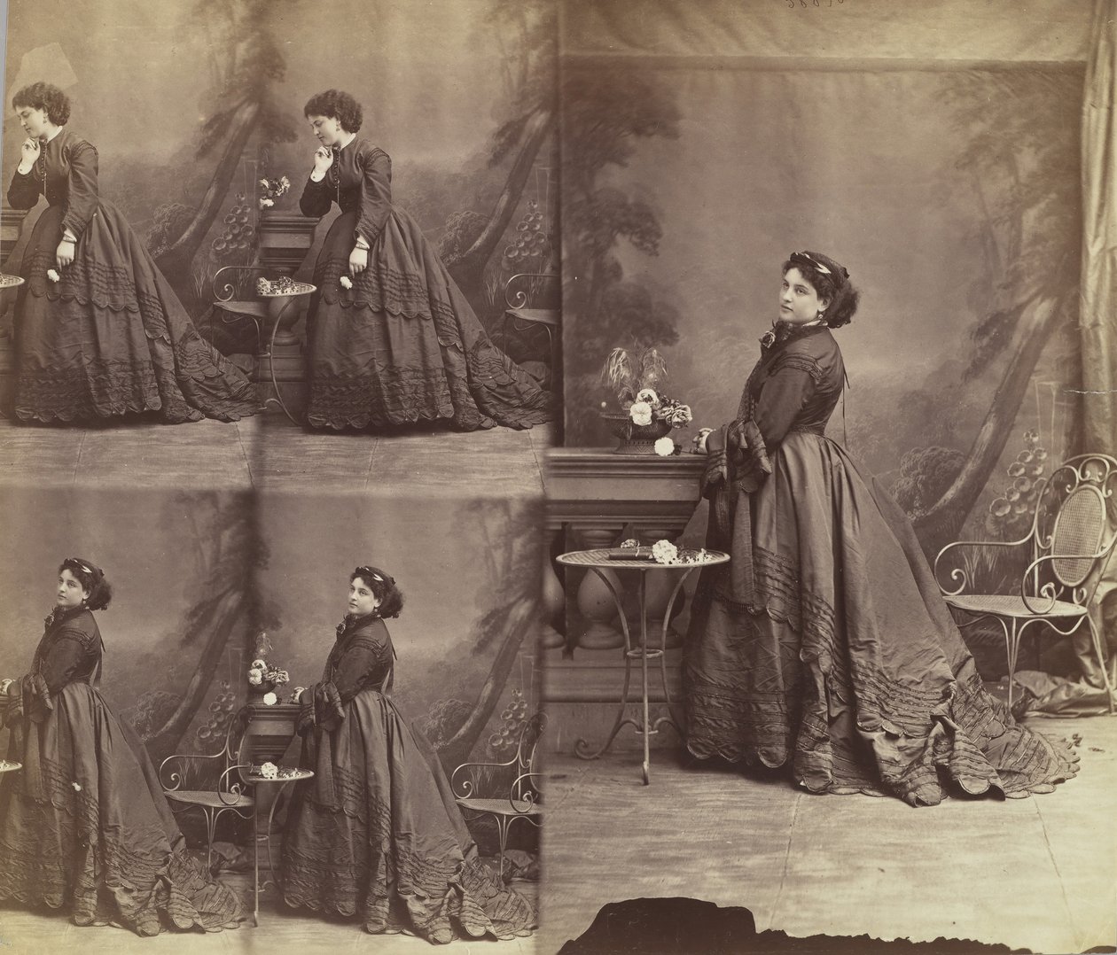 Finaali, 1866. tekijältä Andre Adolphe Eugene Disderi
