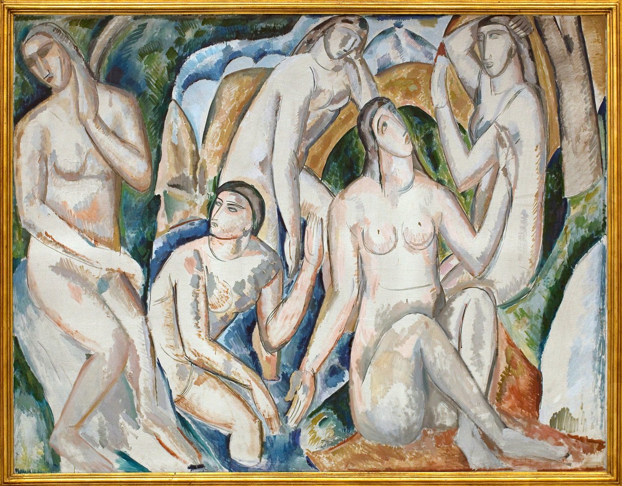 Kylpijät tekijältä Andre Derain