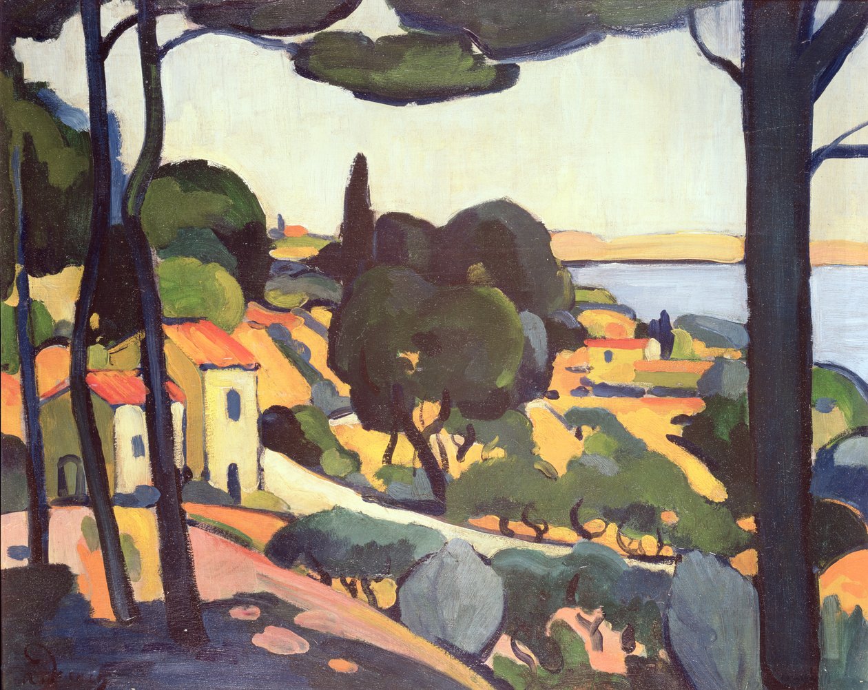 Lähellä Cassis tekijältä Andre Derain