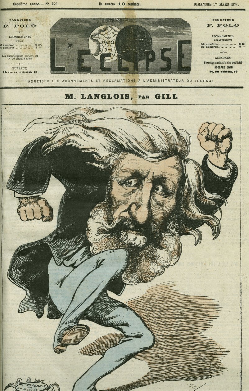Sarjakuva Jean-Charles Langlois (Jean Charles Langlois tekijältä Andre Gill