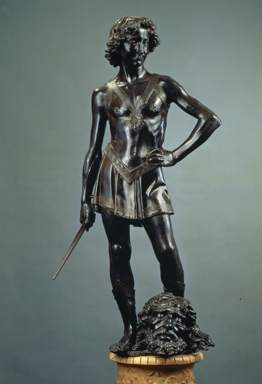David, n. 1470 (pronssi) (katso myös 220043) tekijältä Andrea del Verrocchio