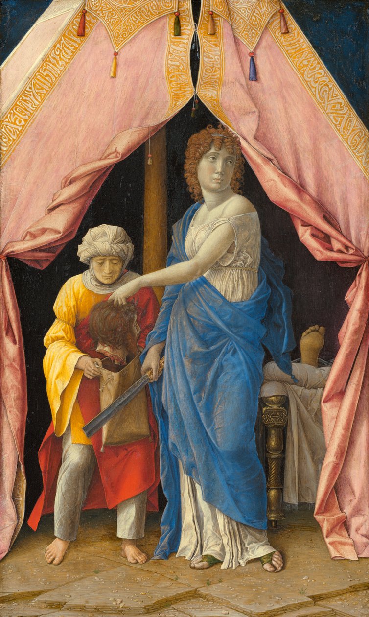 Judith ja Holofernes tekijältä Andrea Mantegna
