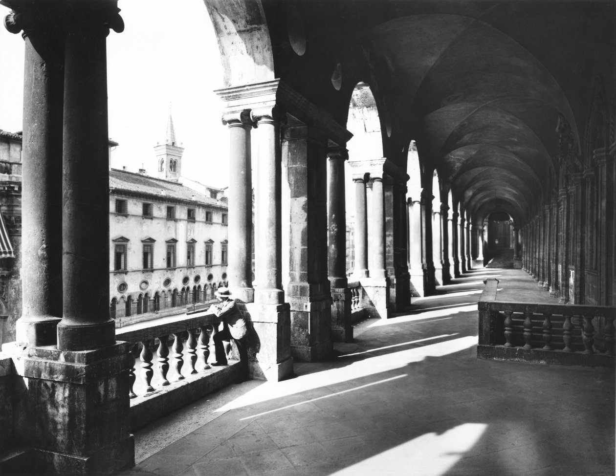 Basilica Palladiana loggia, rakennettu 1549-1614 tekijältä Andrea Palladio