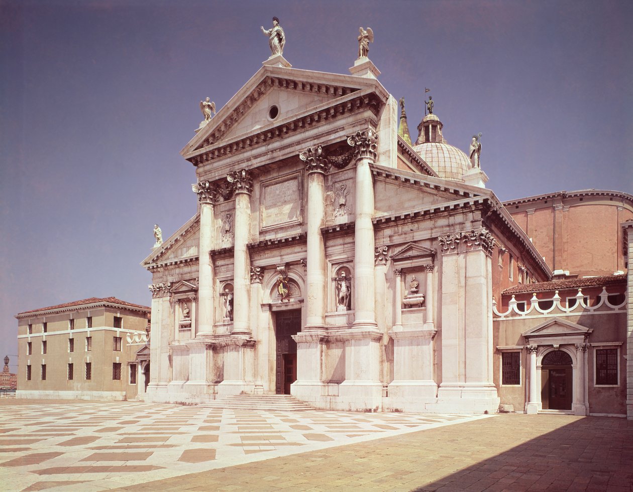 Näkymä julkisivusta, rakennettu 1607-11. tekijältä Andrea Palladio