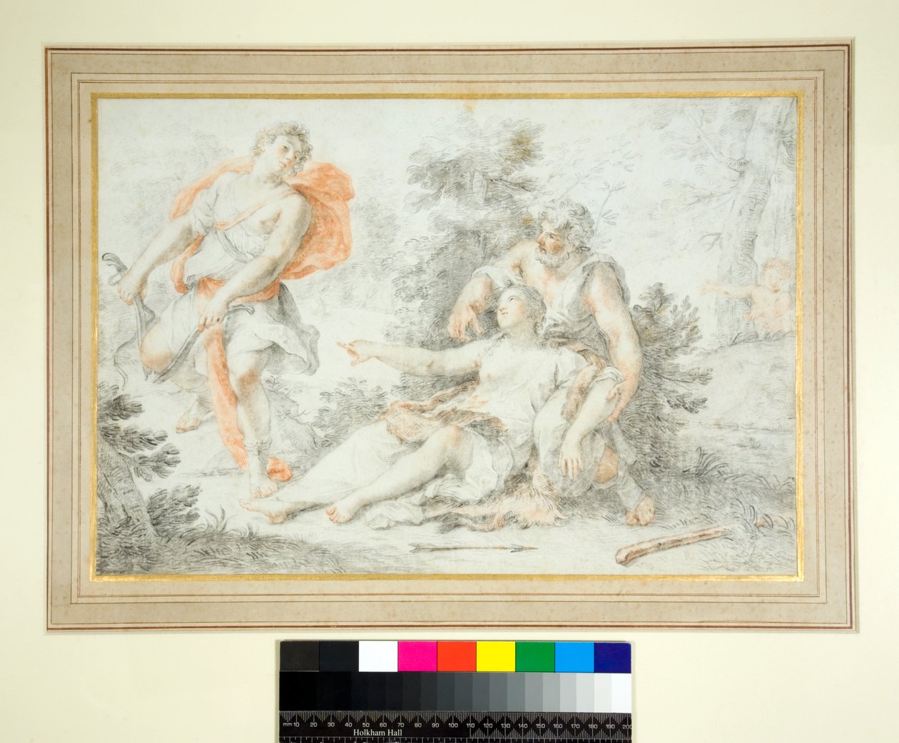 Jupiter ja Diana, tekijältä Andrea Procaccini