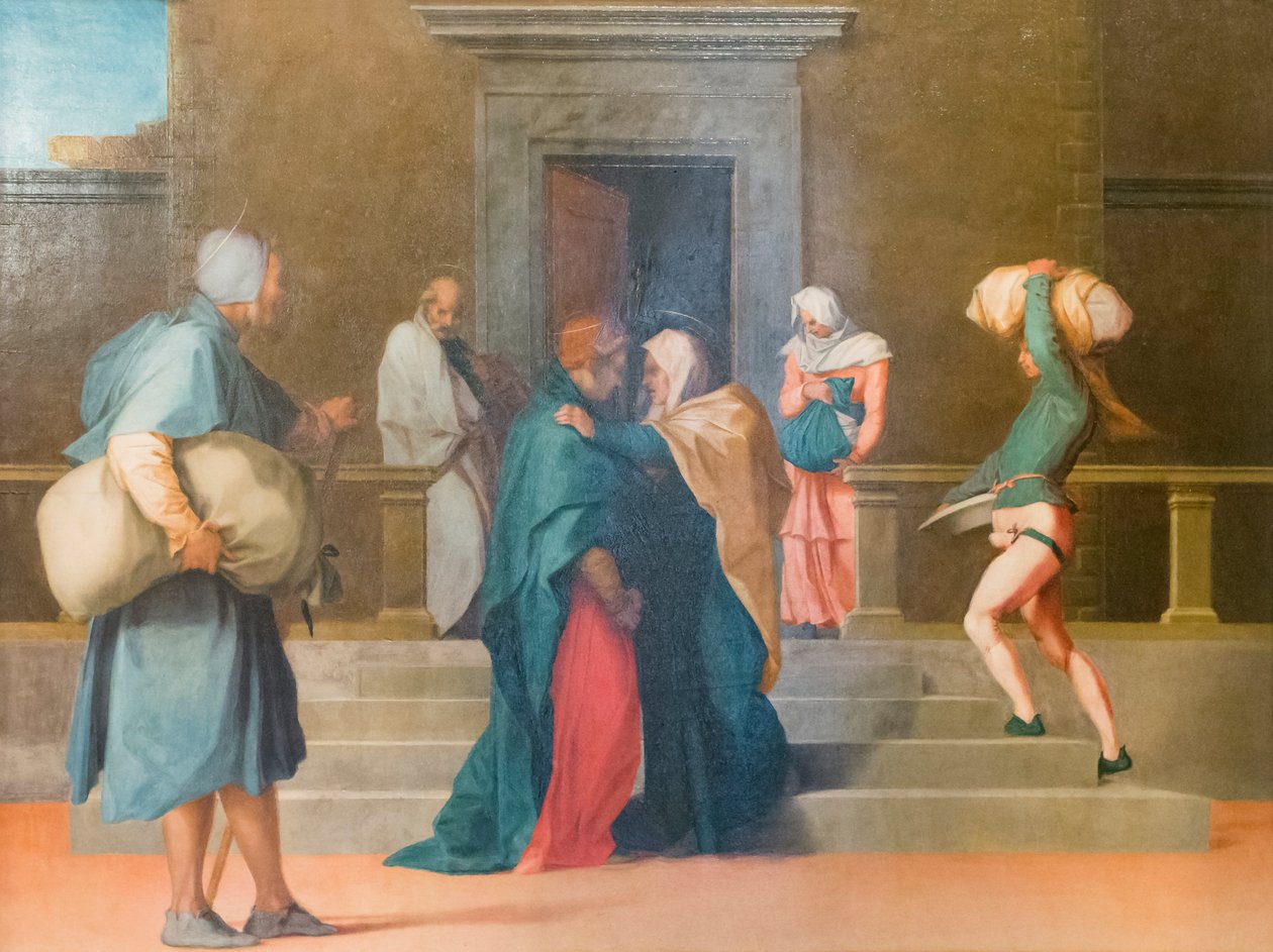 Vierailu vuoden 1524 jälkeen tekijältä Andrea del Sarto