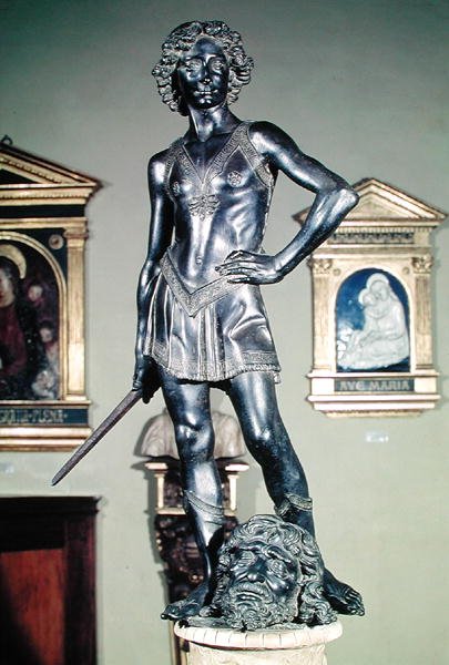 David, n. 1470 (pronssi) (katso myös 93596) tekijältä Andrea del Verrocchio