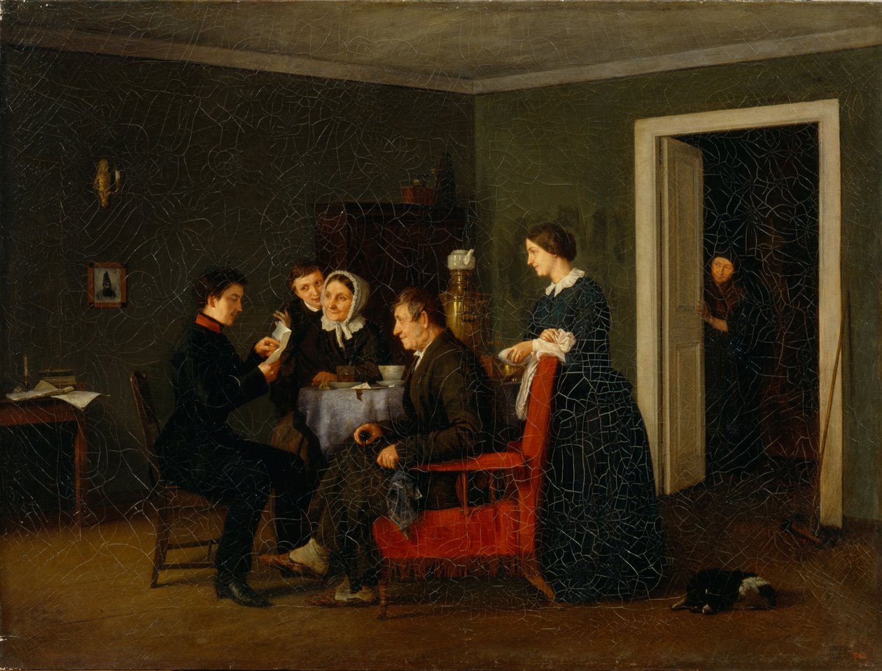 Iloinen kirje, 1858 tekijältä Andrei Andreyevich Popov