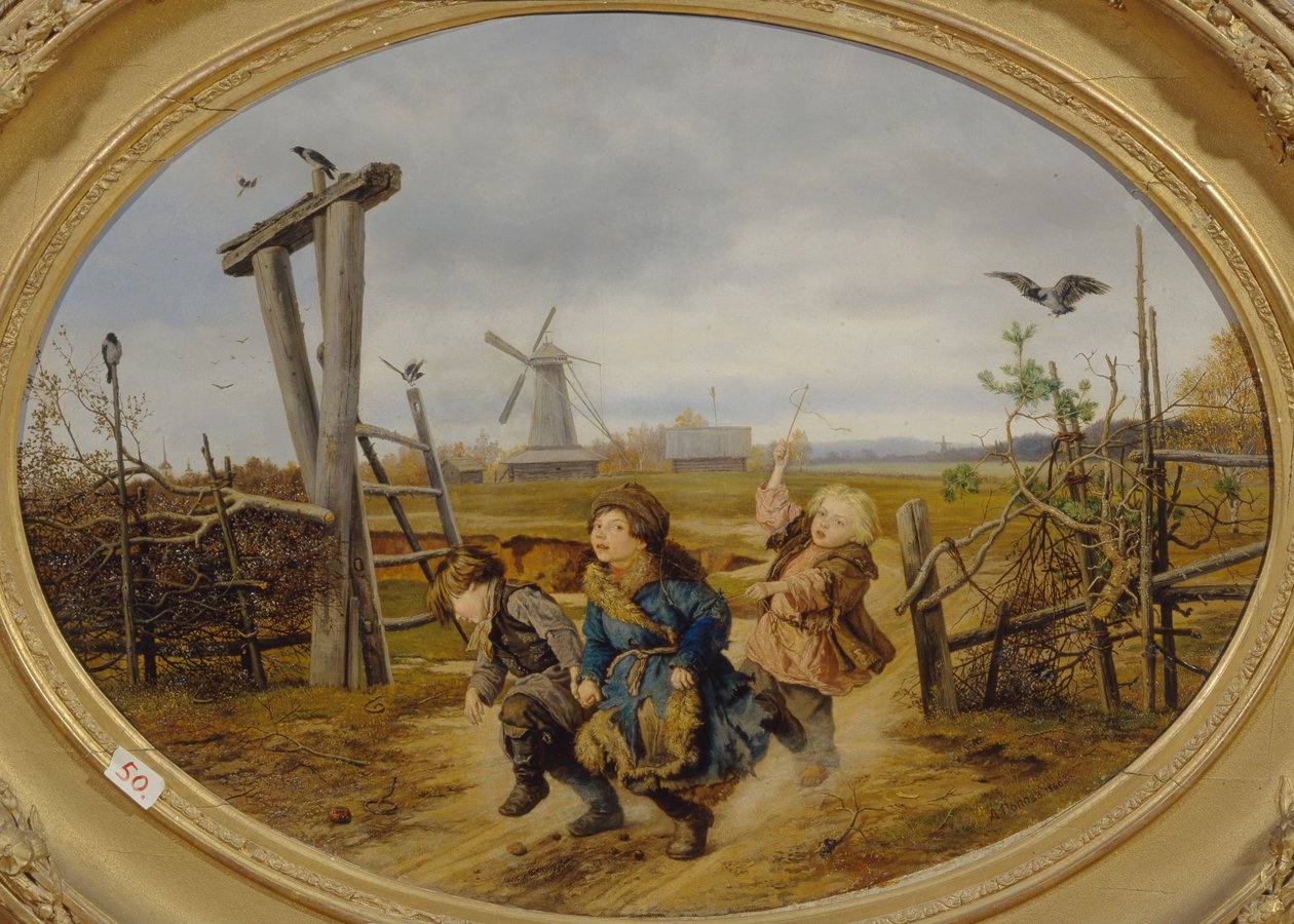 Troikka, 1860 tekijältä Andrei Andreyevich Popov