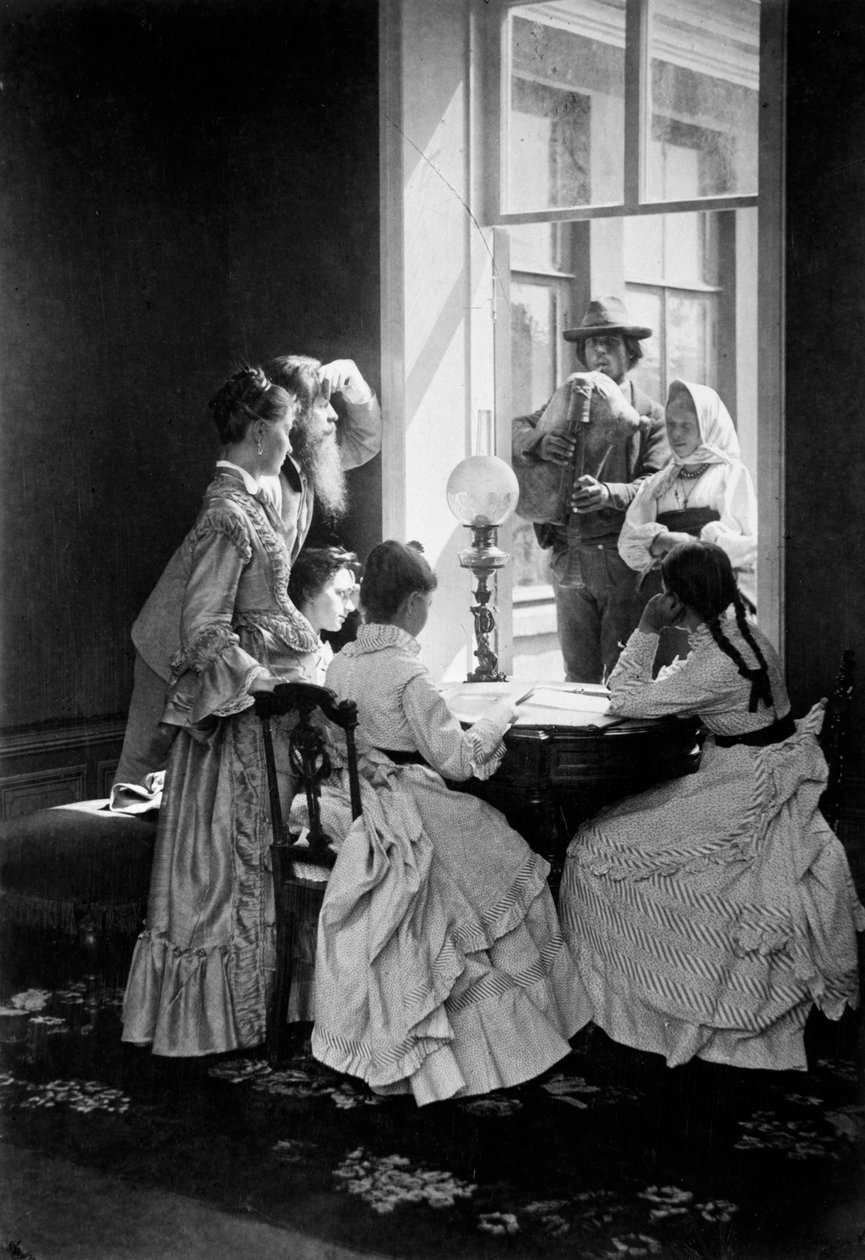 Venäjän sävellys, 1870-c1880. tekijältä Andrei Osipovich Karelin