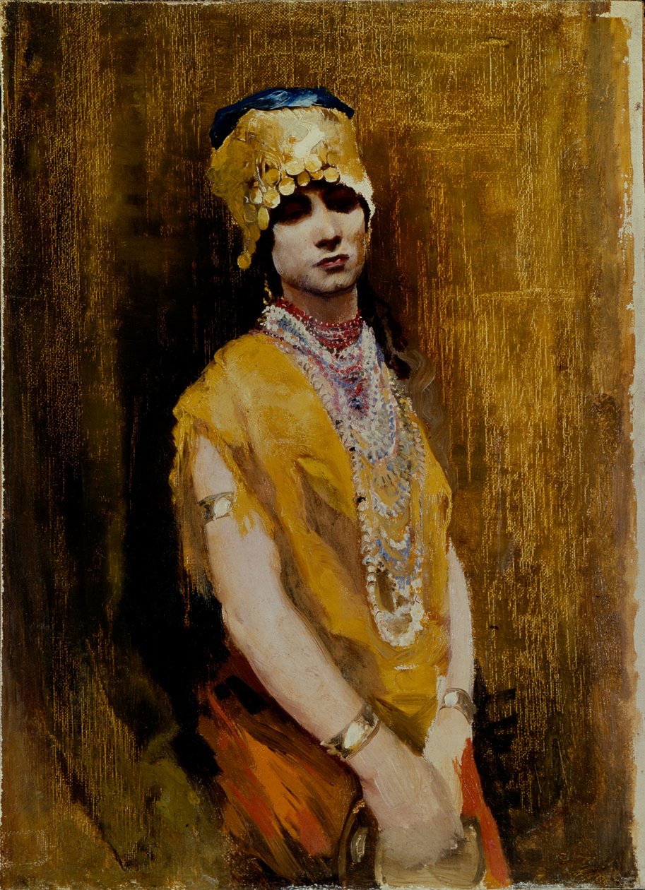 Tanssija, 1800-luvun loppu. tekijältä Andrei Petrovich Ryabushkin