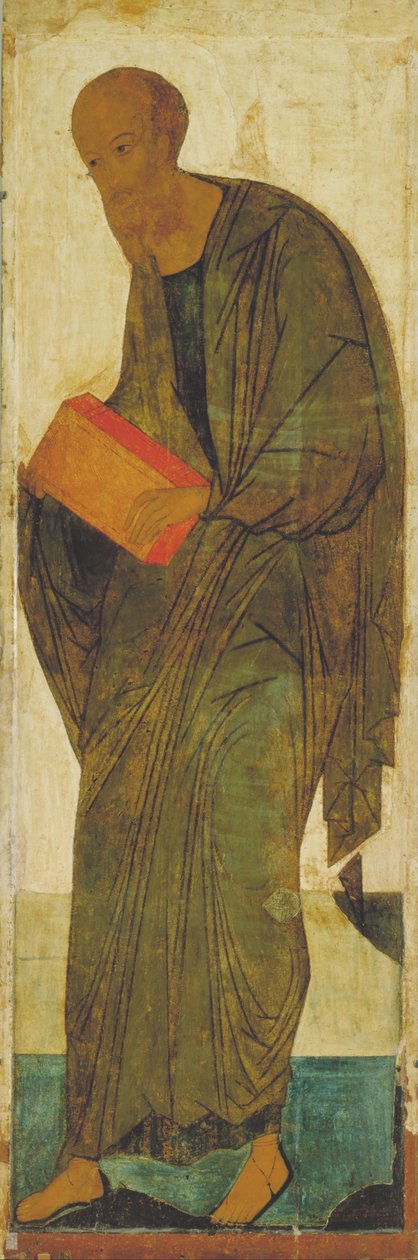 Pyhä Paavali. Lähde: Deisus Tier tekijältä Andrei Rublev