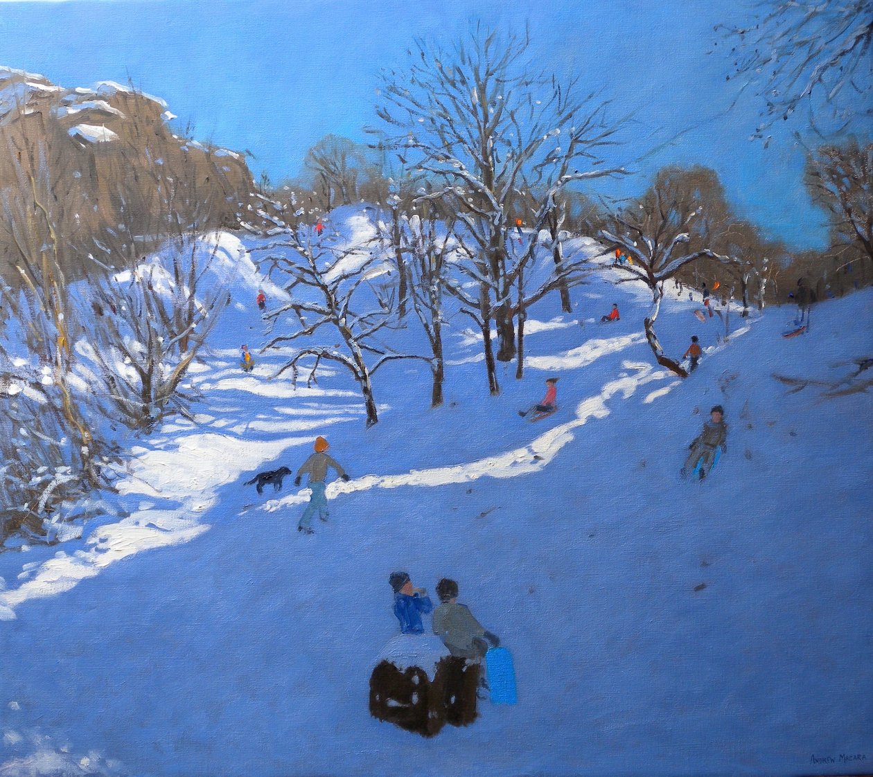 Bright Morning at Black Rocks, Derbyshire, 2009 tekijältä Andrew Macara