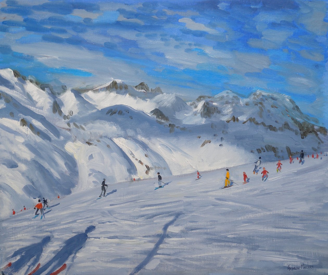 Mountain Tops, Tignes, 2009 tekijältä Andrew Macara