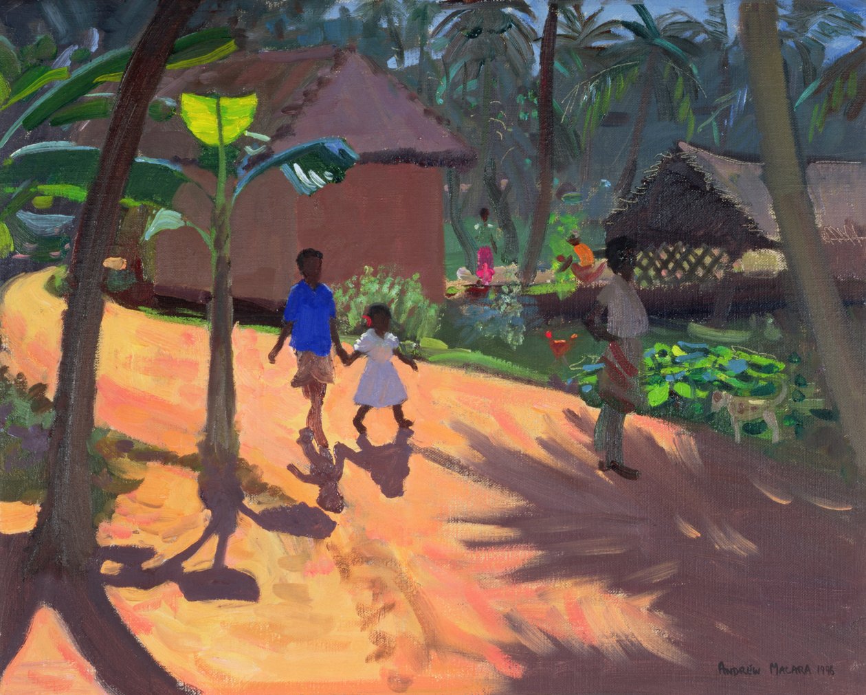 Road to Kovalam Beach, Kerala, 1996 tekijältä Andrew Macara