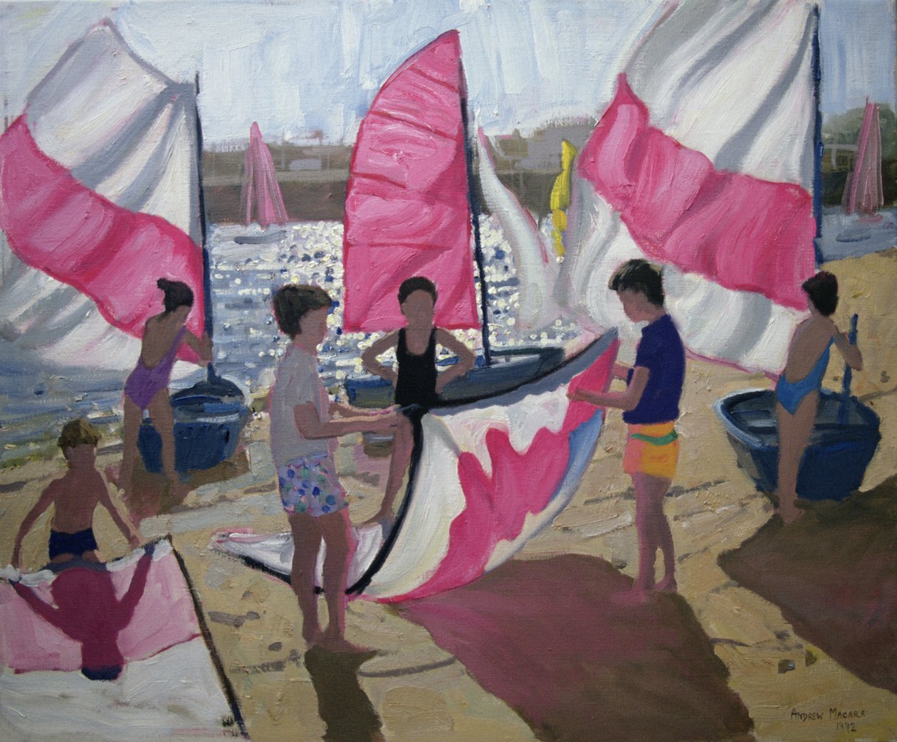 Purjevene, Royan, Ranska, 1992 tekijältä Andrew Macara