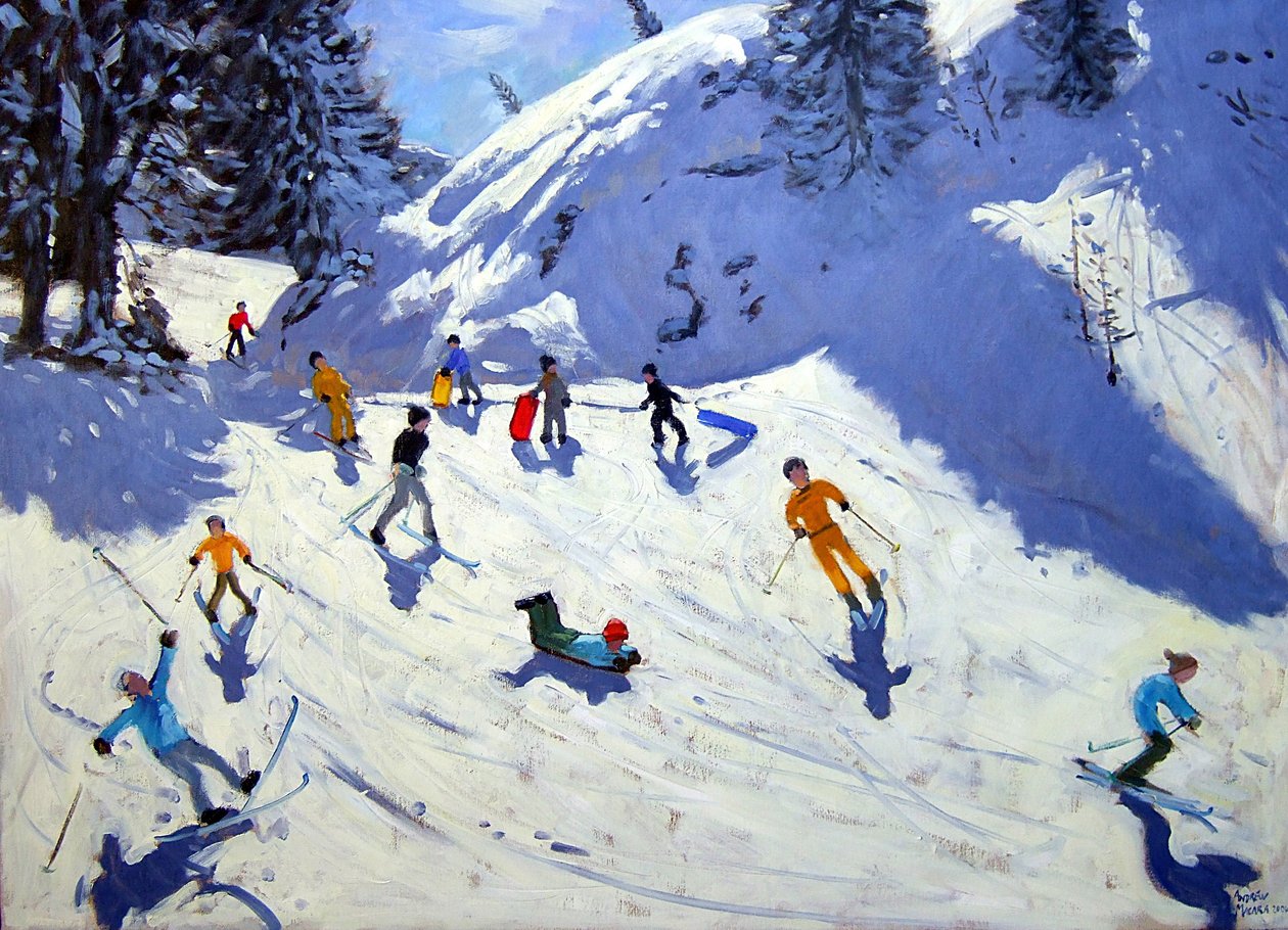 The Gully, Belle Plagne, 2004 tekijältä Andrew Macara